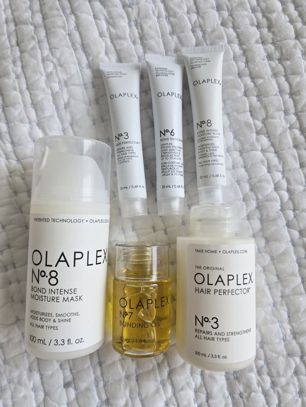 Olaplex No.8 Mask, No.7 Oil, No.3 Treatment, No.6 Smoother SET, NWT - Picture 4 of 13